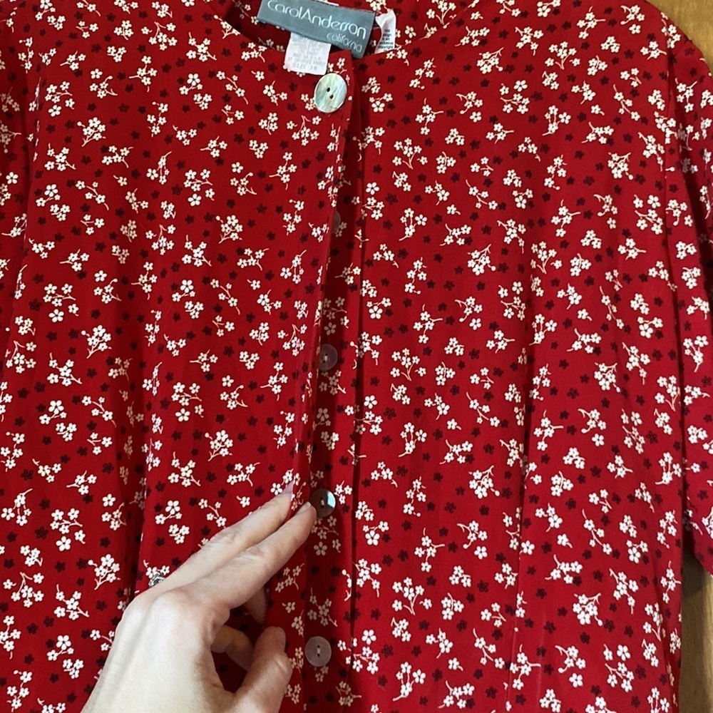 Vintage Carol Anderson floral dress - Picture 5 of 12